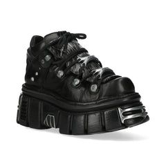 New Rock - Metallic Ankle Boot M-106N-C87