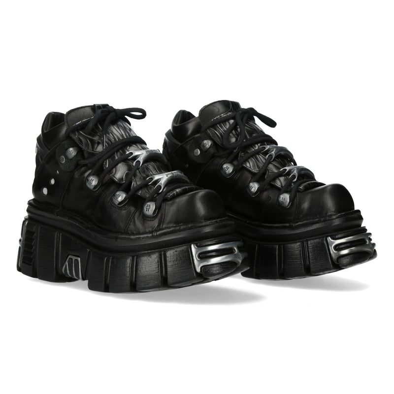New Rock - Metallic Ankle Boot M-106N-C87
