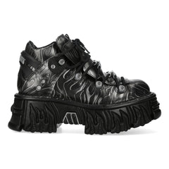 New Rock - Metallic Ankle Boot M-106N-C93