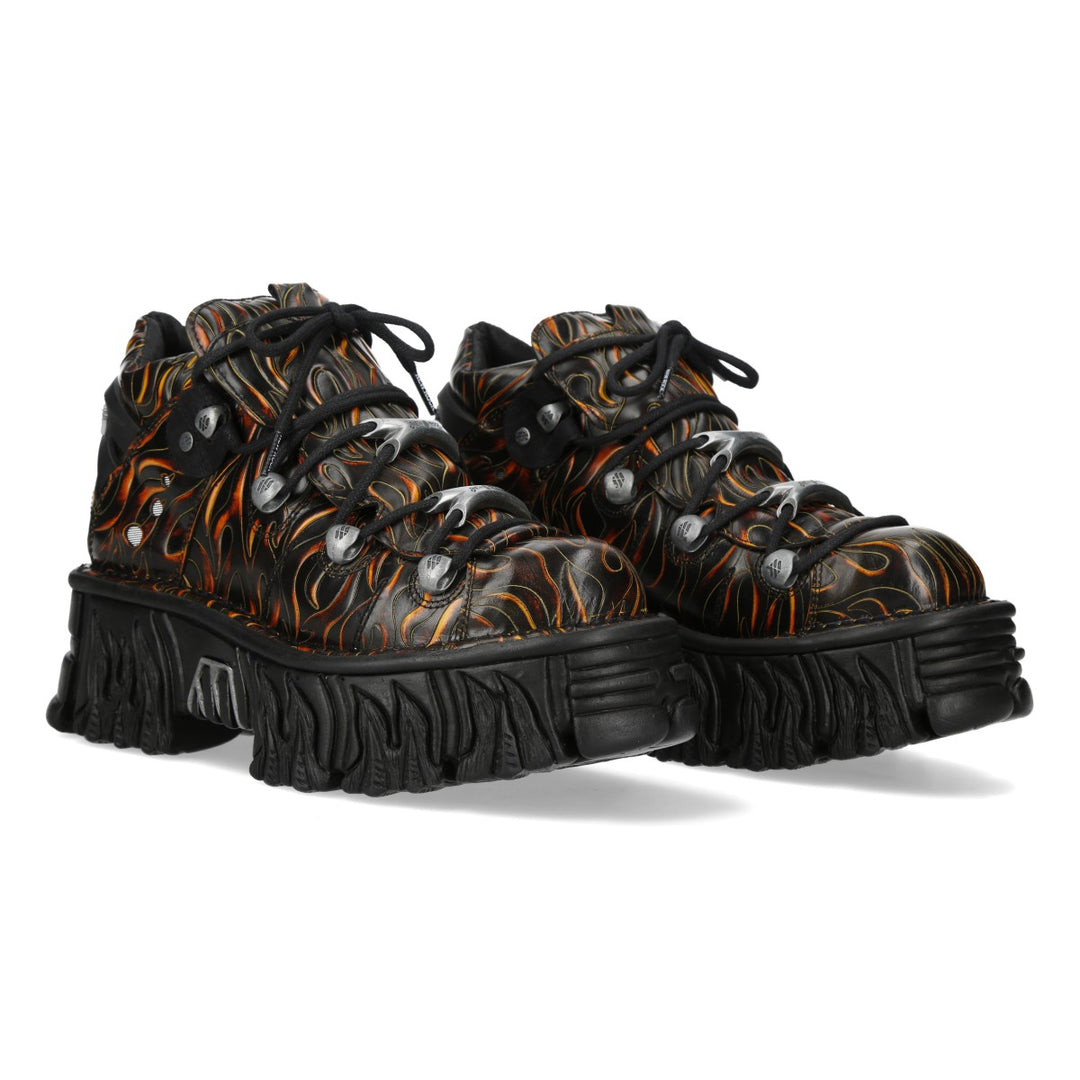 New Rock - Metallic Ankle Boot M-106N-C94