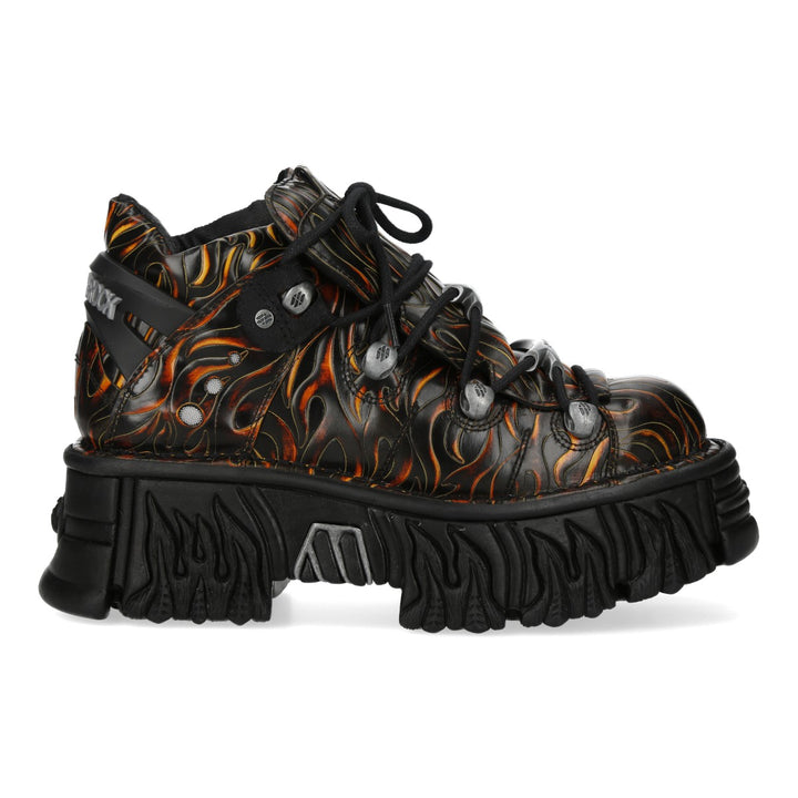 New Rock - Metallic Ankle Boot M-106N-C94