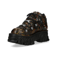 New Rock - Metallic Ankle Boot M-106N-C94