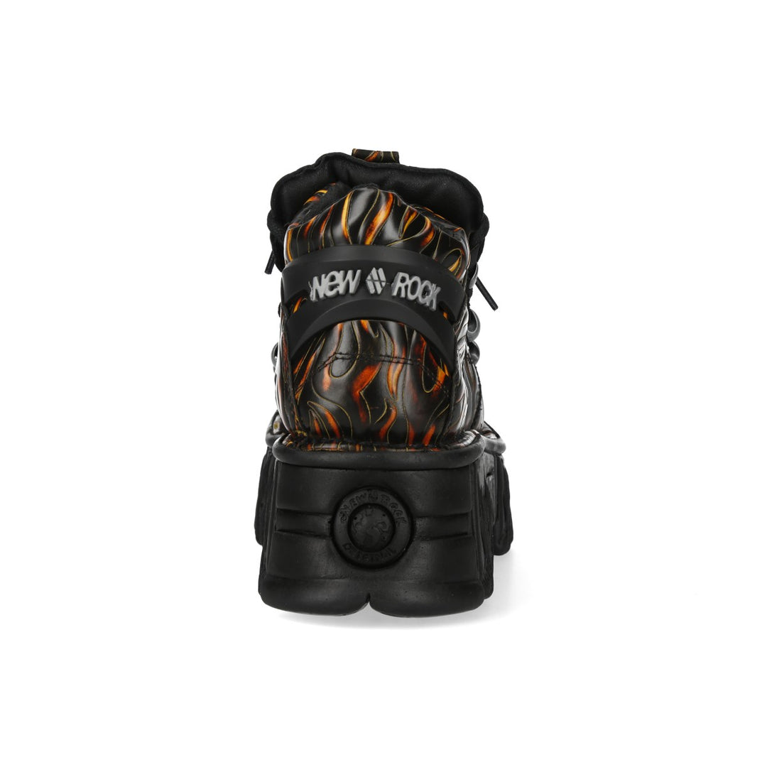 New Rock - Metallic Ankle Boot M-106N-C94