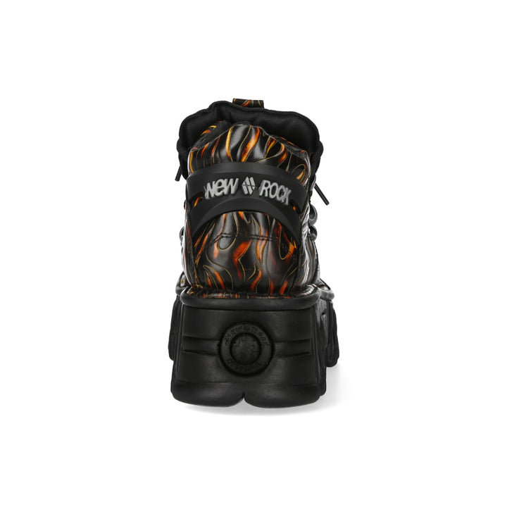 New Rock - Metallic Ankle Boot M-106N-C94