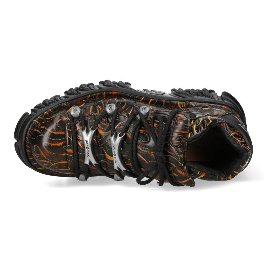 New Rock - Metallic Ankle Boot M-106N-C94