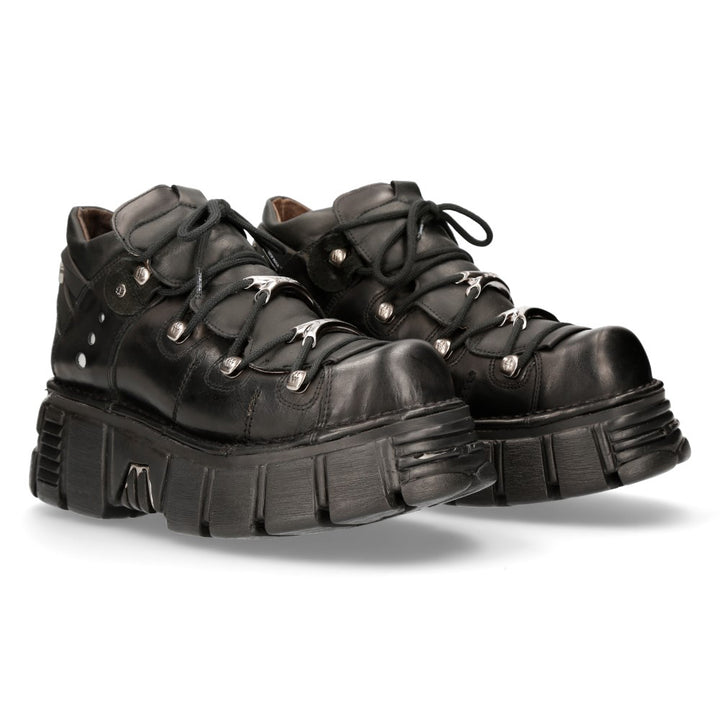 New Rock - Metallic Ankle Boot M-106N-S6