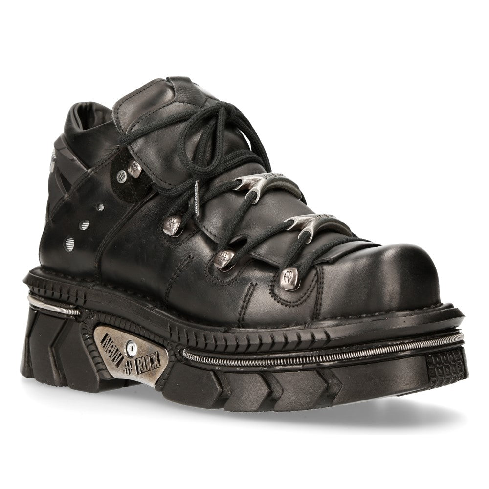 New Rock - Metallic Ankle Boot M-106N-S75