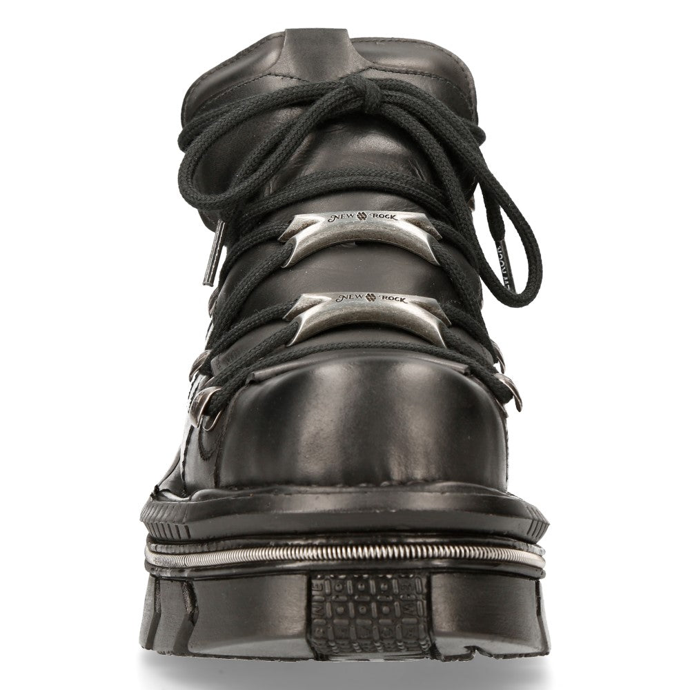 New Rock - Metallic Ankle Boot M-106N-S75