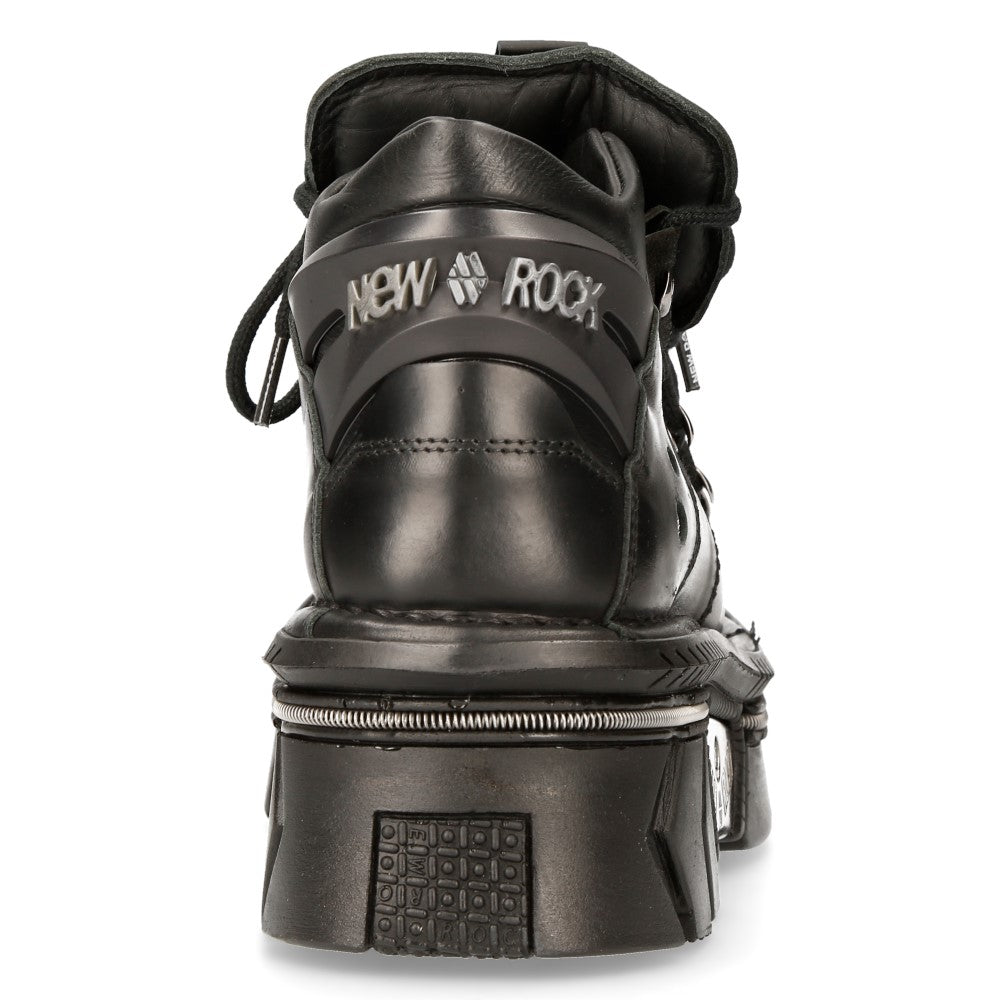 New Rock - Metallic Ankle Boot M-106N-S75