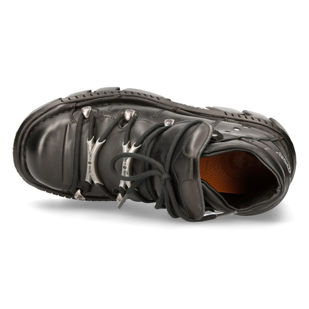 New Rock - Metallic Ankle Boot M-106N-S75