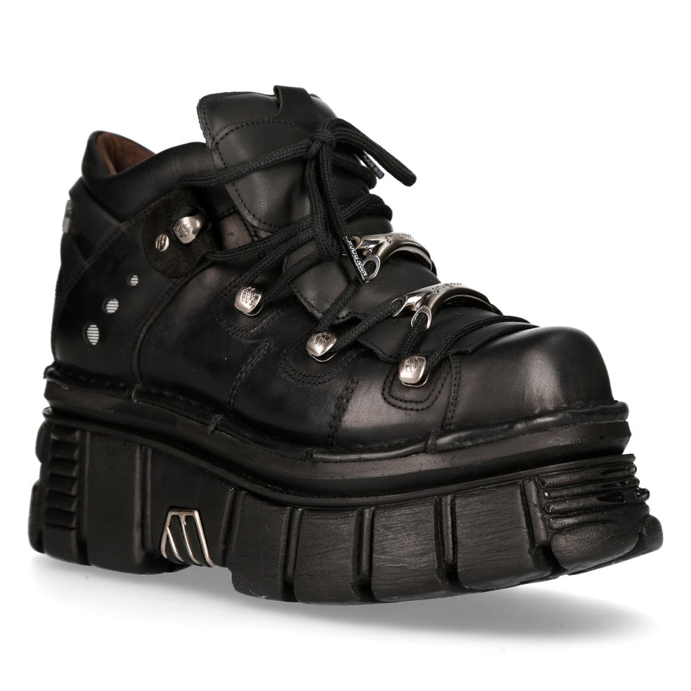 New Rock - Metallic Ankle Boot M-106N-S7