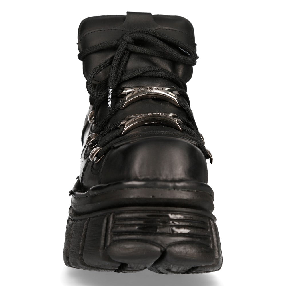 New Rock - Metallic Ankle Boot M-106N-S7