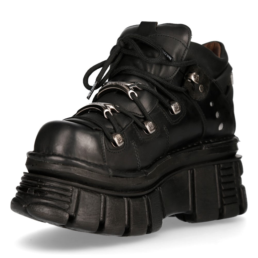 New Rock - Metallic Ankle Boot M-106N-S7