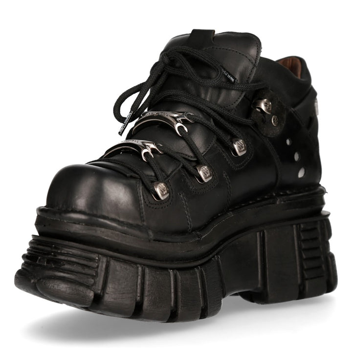 New Rock - Metallic Ankle Boot M-106N-S7