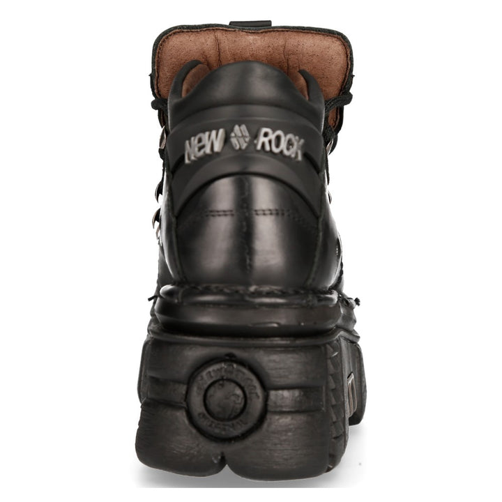 New Rock - Metallic Ankle Boot M-106N-S7