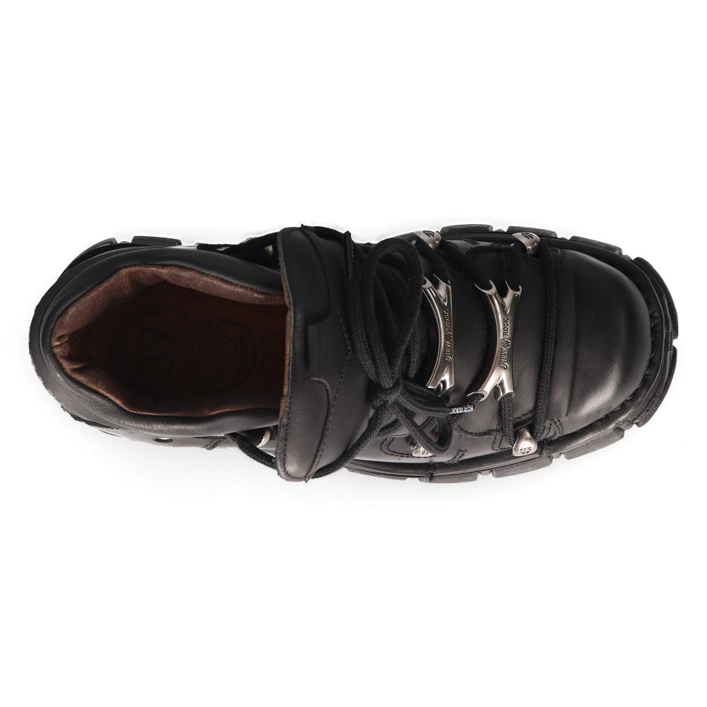 New Rock - Metallic Ankle Boot M-106N-S7