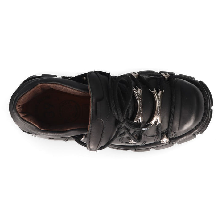 New Rock - Metallic Ankle Boot M-106N-S7