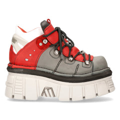New Rock - Metallic Ankle Boot M-106NB-C1