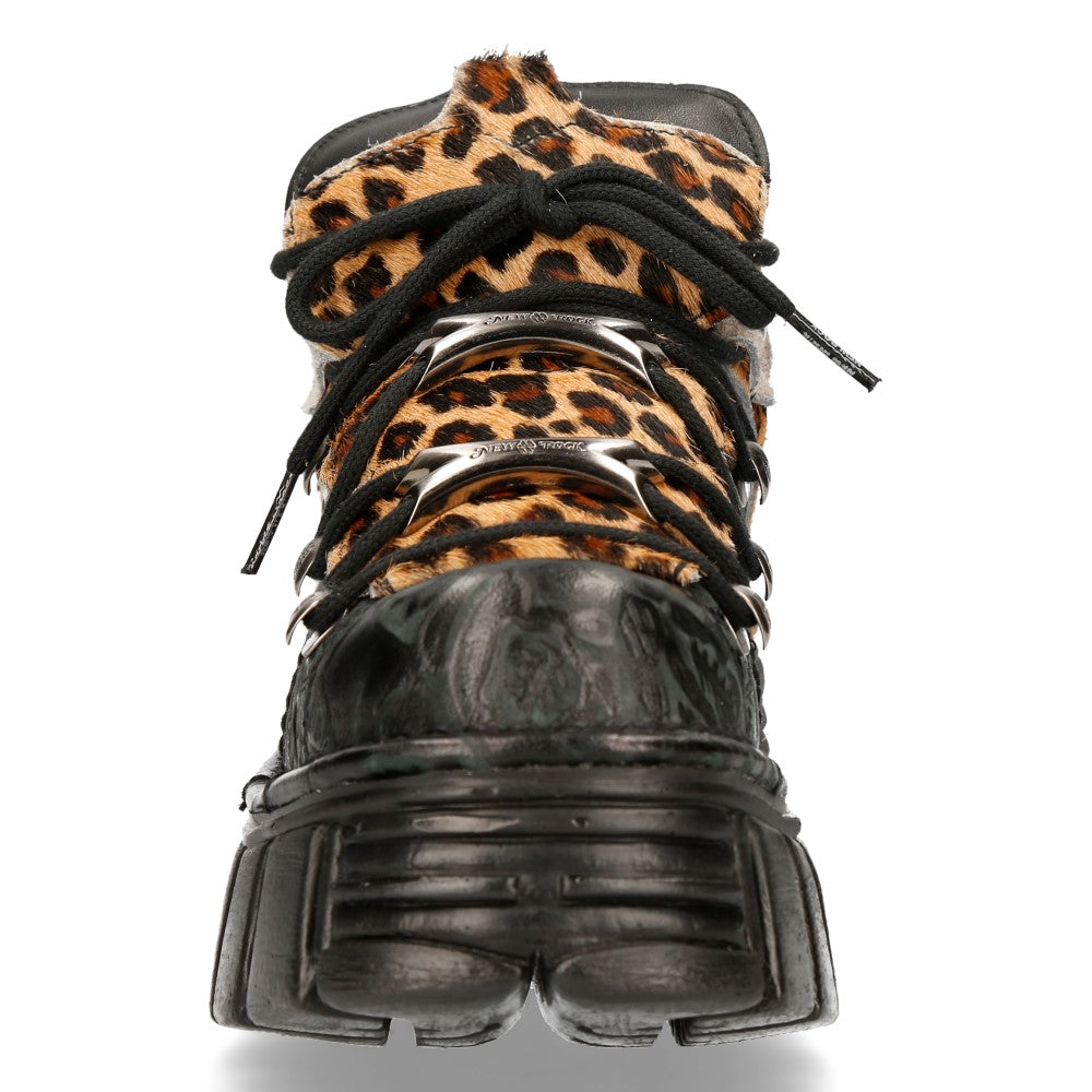 New Rock - Metallic Ankle Boot M-106NB-C2