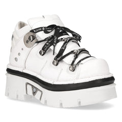 New Rock - Metallic Ankle Boot M-106NLACE-C1