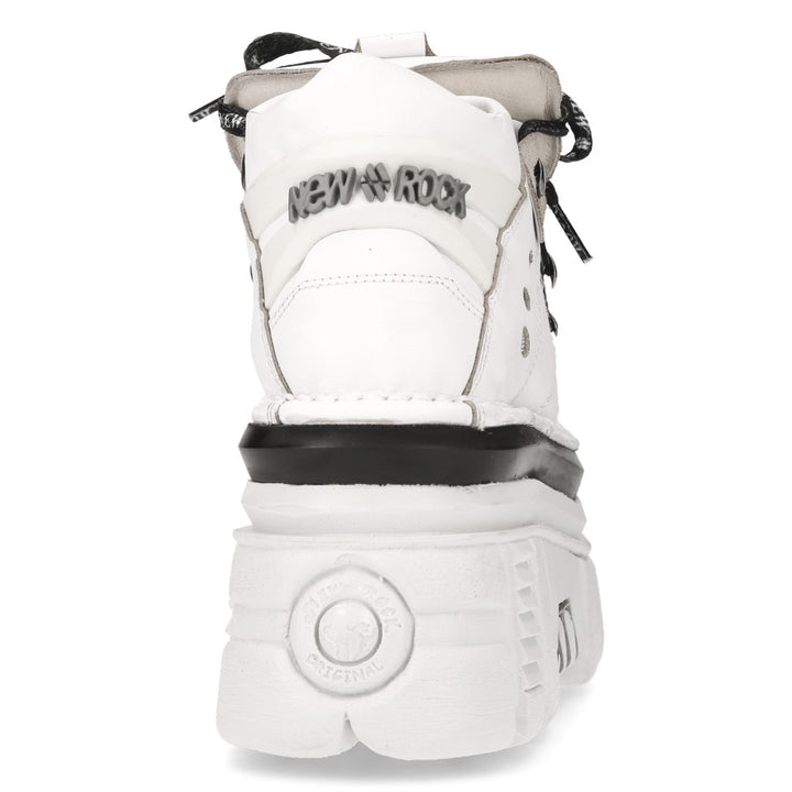 New Rock - Metallic Ankle Boot M-106NLACE-C2