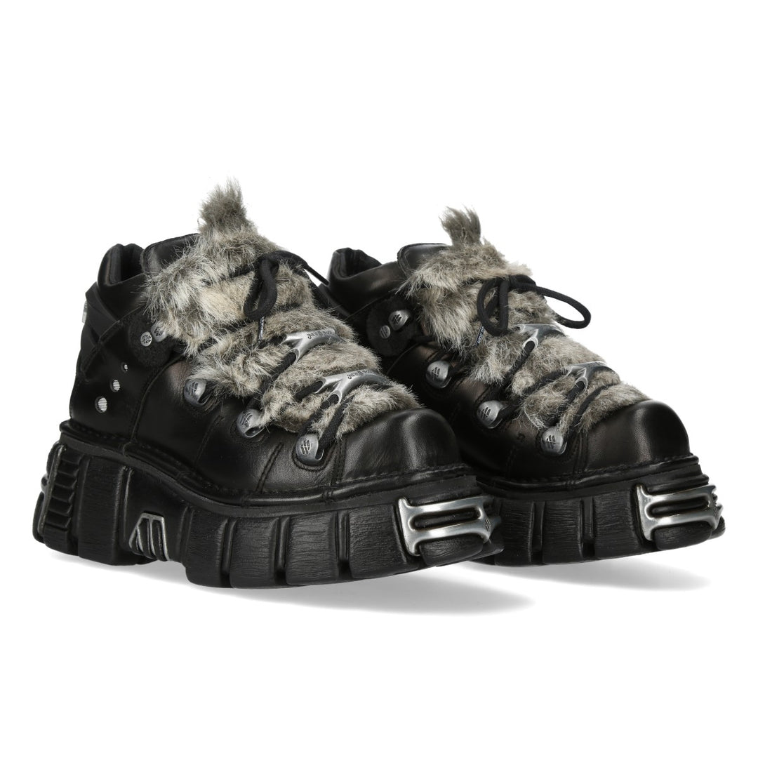 New Rock - Metallic Ankle Boot M-106NPELO-C1