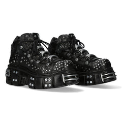 New Rock Metallic Ankle Boot M‑106NRP‑C2