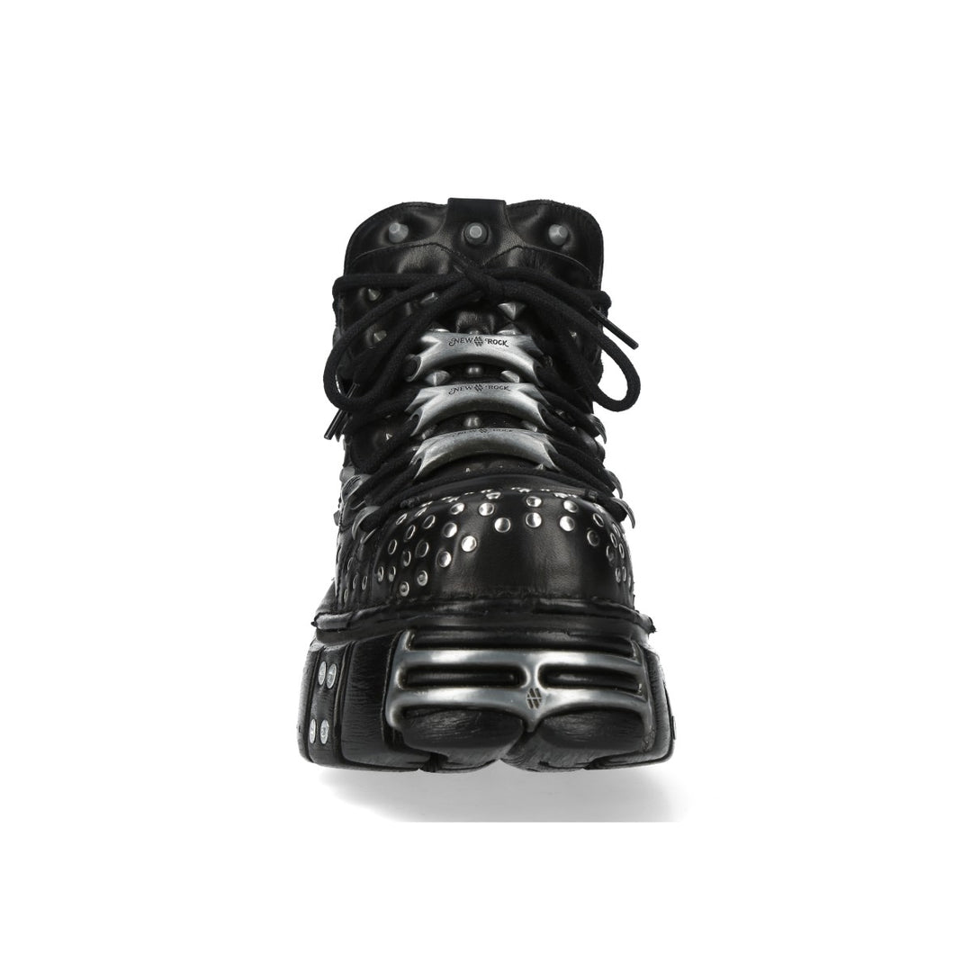 New Rock - Metallic Ankle Boot M-106NRP-C2