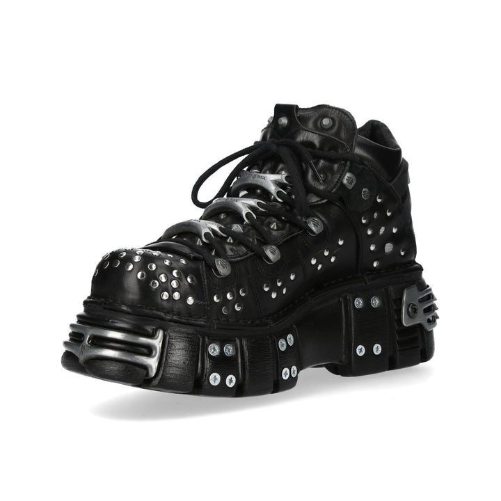 New Rock Metallic Ankle Boot M‑106NRP‑C2