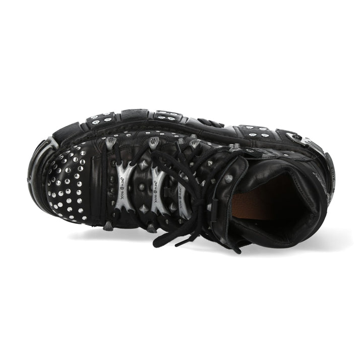 New Rock Metallic Ankle Boot M‑106NRP‑C2