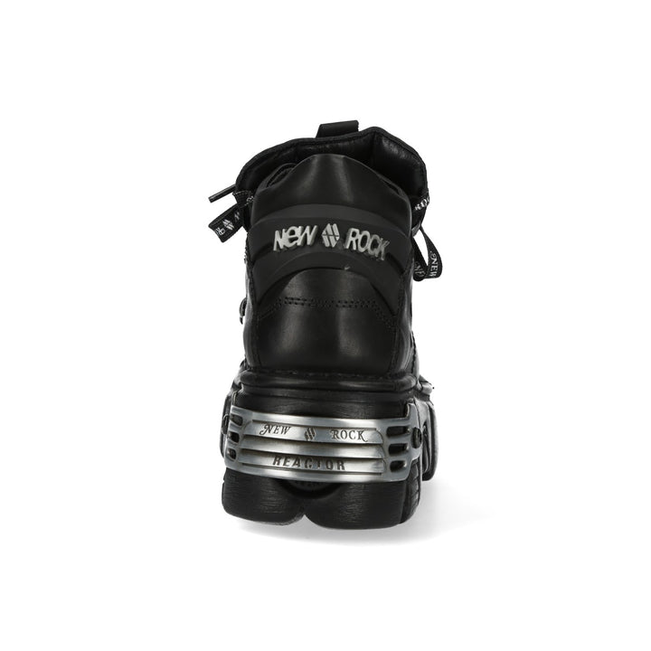 New Rock - Metallic Ankle Boot M-106NSHLACE-C2