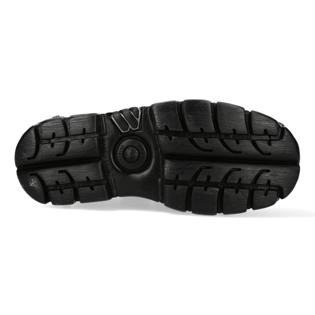 New Rock - Metallic Ankle Boot M-106NSHLACE-C2