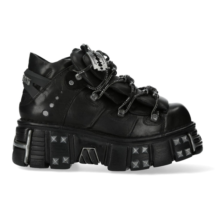 New Rock - Metallic Ankle Boot M-106PHSC-C1