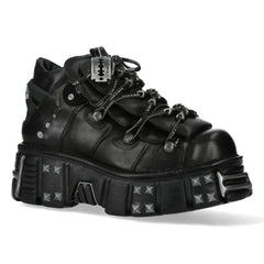 New Rock - Metallic Ankle Boot M-106PHSC-C1
