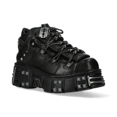 New Rock - Metallic Ankle Boot M-106PHSC-C1