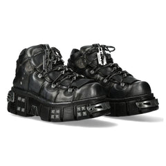New Rock - Metallic Ankle Boot M-106PHSC-V2