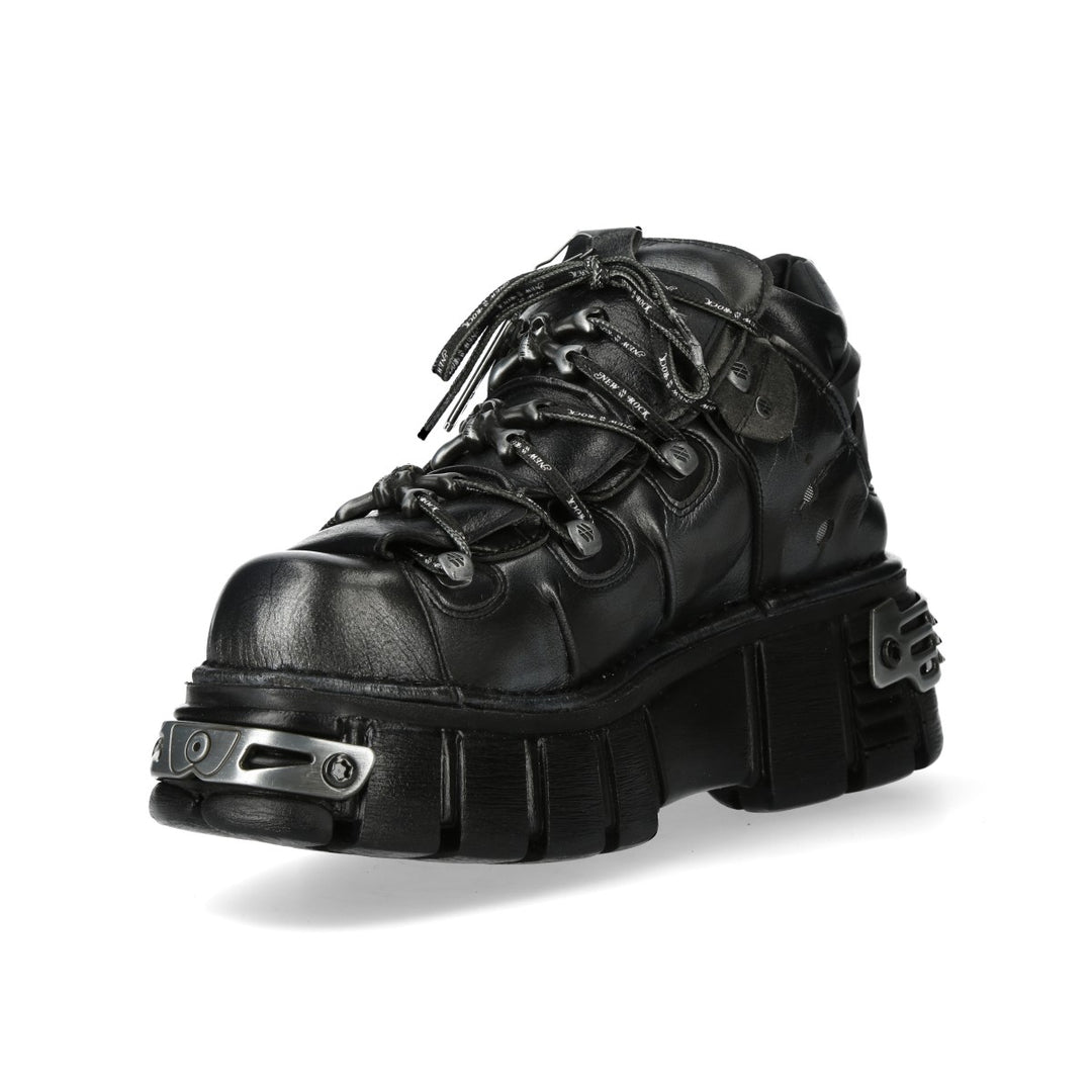 New Rock - Metallic Ankle Boot M-106PHSC-V2