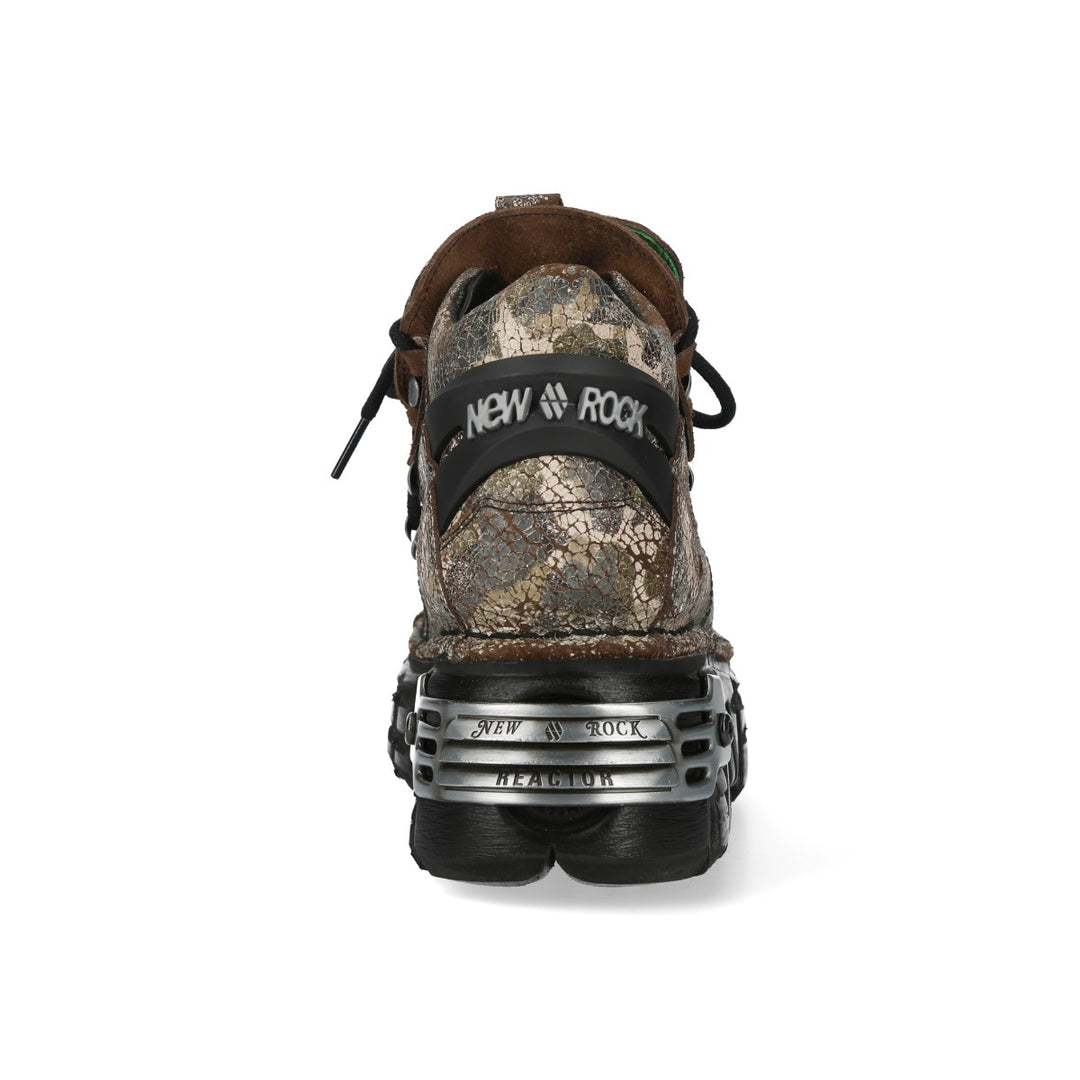 New Rock - Metallic Ankle Boot M-106RP-C1