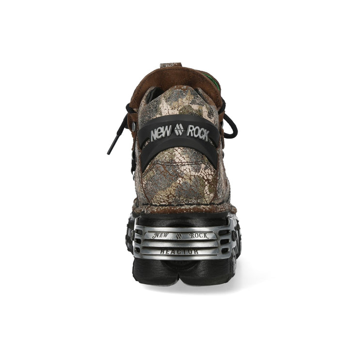 New Rock - Metallic Ankle Boot M-106RP-C1