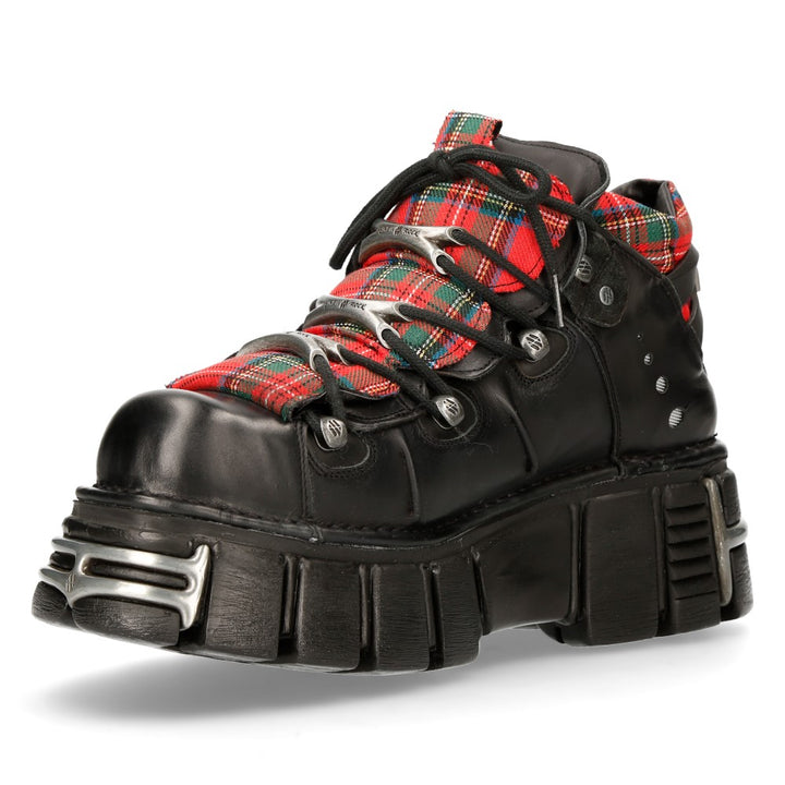 New Rock - Metallic Ankle Boot M-106T-C9