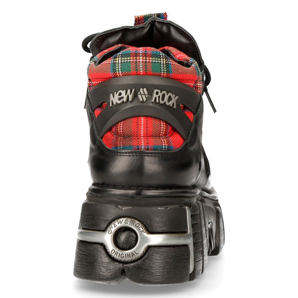 New Rock - Metallic Ankle Boot M-106T-C9