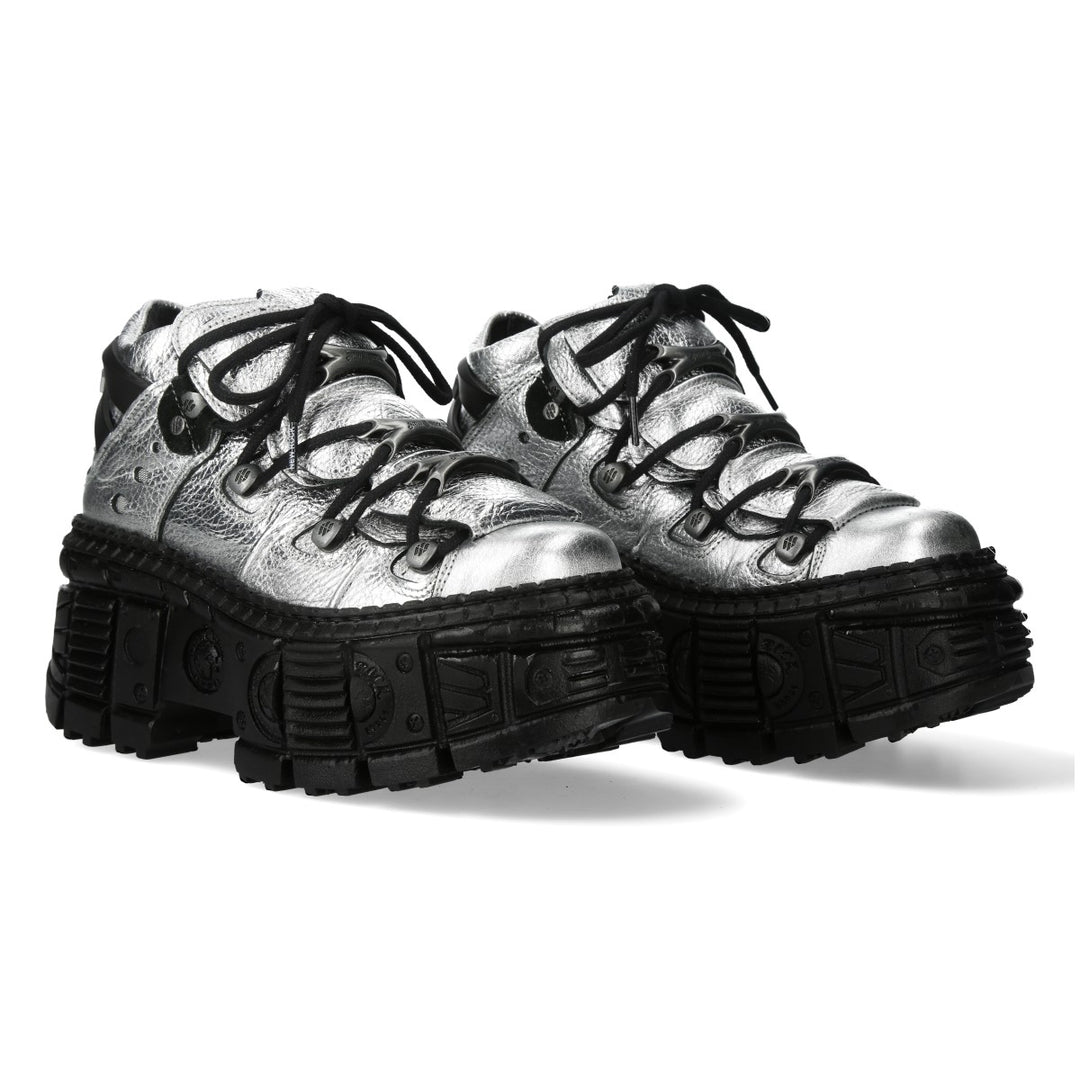 New Rock - Metallic Ankle Boot M-106WALL-C16