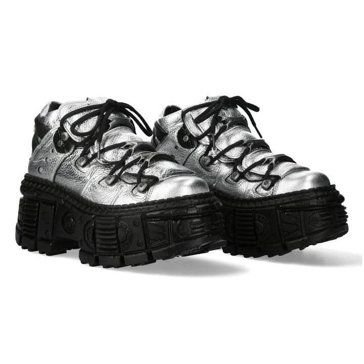 New Rock - Metallic Ankle Boot M-106WALL-C16