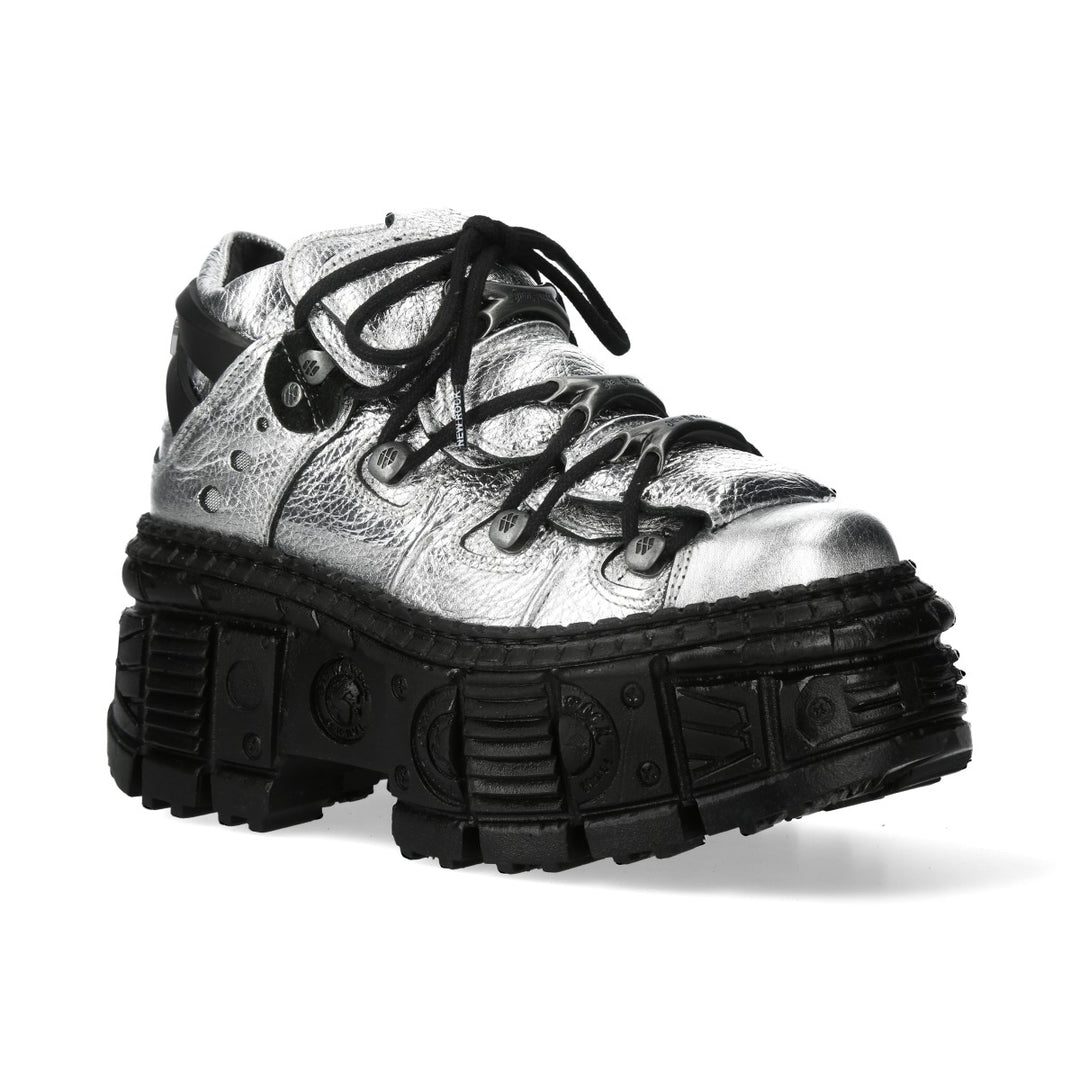 New Rock - Metallic Ankle Boot M-106WALL-C16