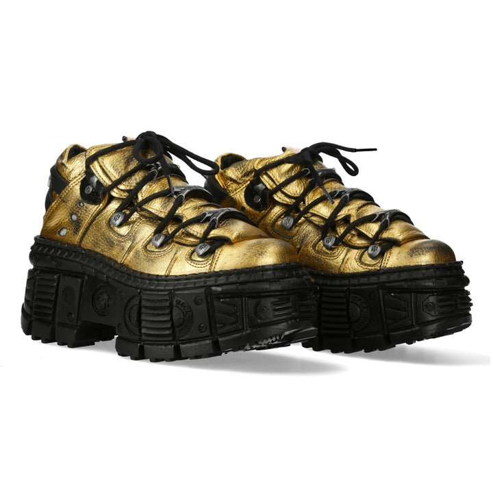 New Rock - Metallic Ankle Boot M-106WALL-C17