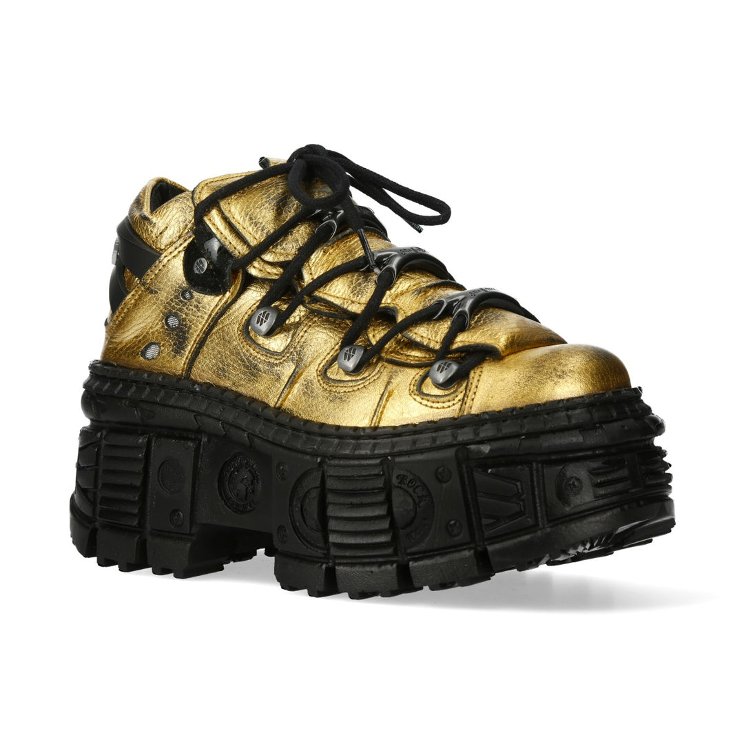 New Rock - Metallic Ankle Boot M-106WALL-C17