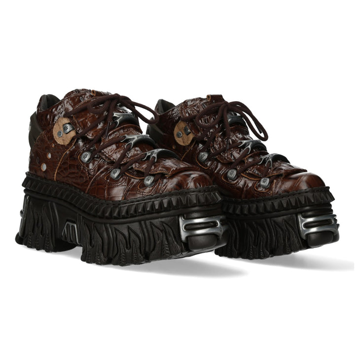 New Rock - Metallic Ankle Boot M-106WALL-C24