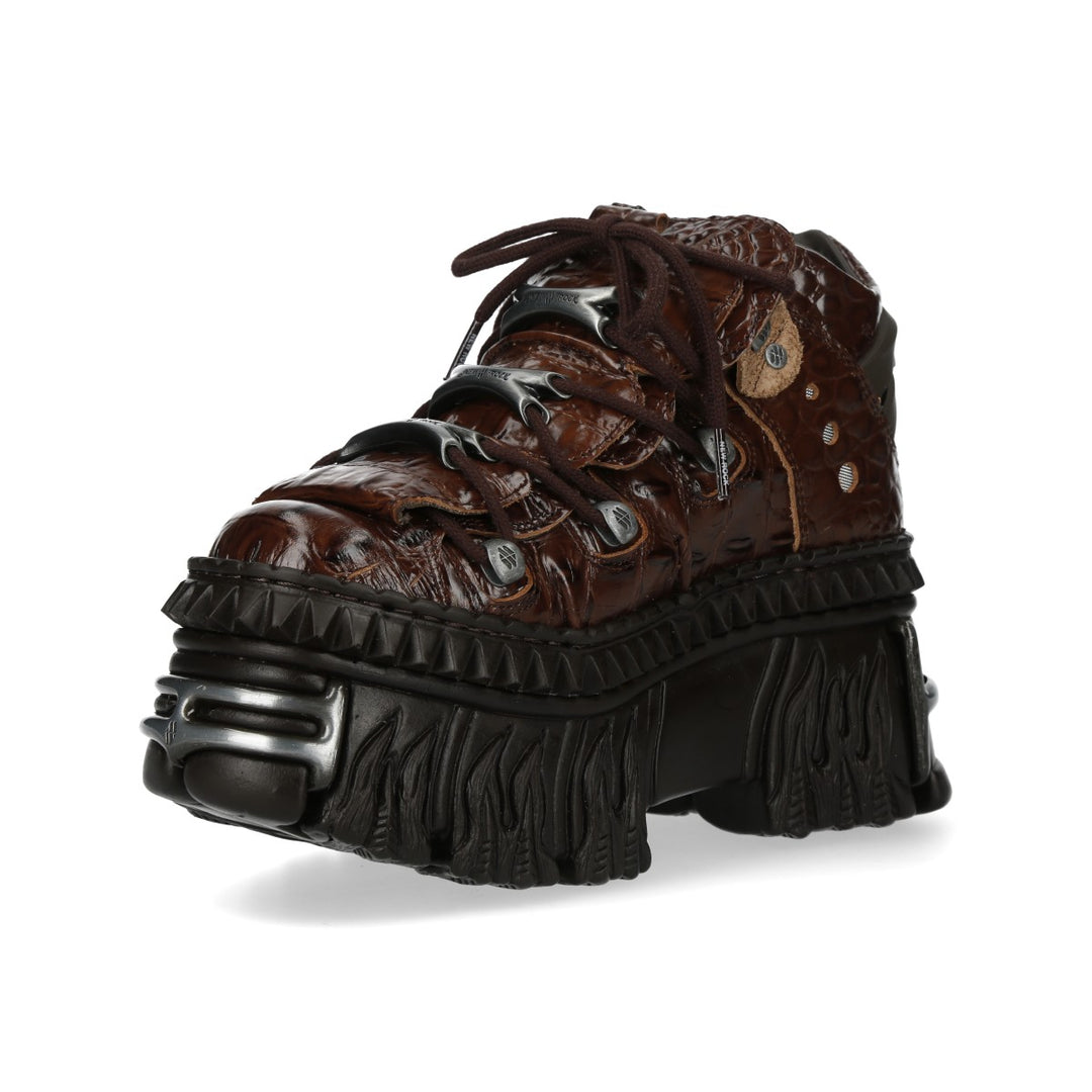 New Rock - Metallic Ankle Boot M-106WALL-C24