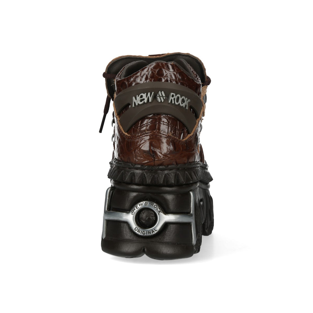 New Rock - Metallic Ankle Boot M-106WALL-C24