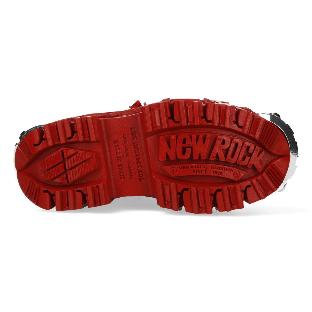 New Rock - Metallic Ankle Boot M-106WALL-C28